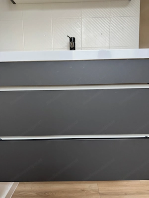 Waschtischset Unterschrank + Oberschrank Bild 5