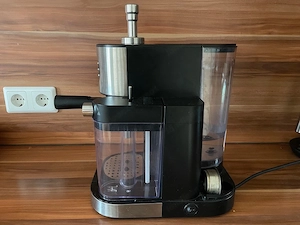 Siebträger Espressomaschine Milchaufschäumer Silvercrest Bild 4