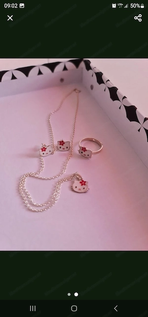 Silber - Schmuckset für Kinder Bild 2