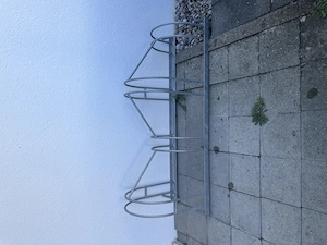 Fahrradständer verzinkt