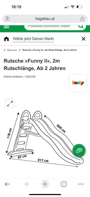 Wasserrutsche Smoby Wellenrutsche Bild 2