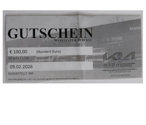 Auto Maier Gutschein