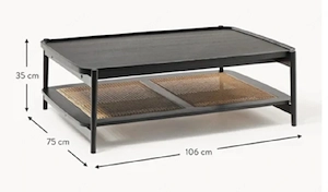 Westwing Couchtisch   modern, wie neu Bild 3