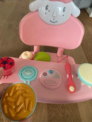 Puppen Hochstuhl Baby Annabell Bild 4