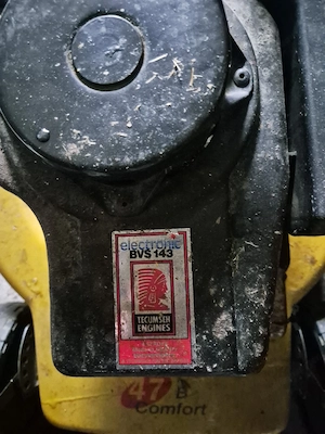 Rasenmäher Alt 2 mal Bild 2