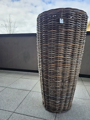 Grosser Rattankorb 90x50x30 Bild 3