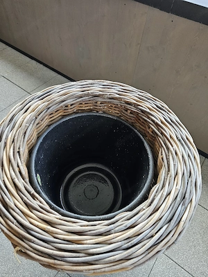 Grosser Rattankorb 90x50x30 Bild 2