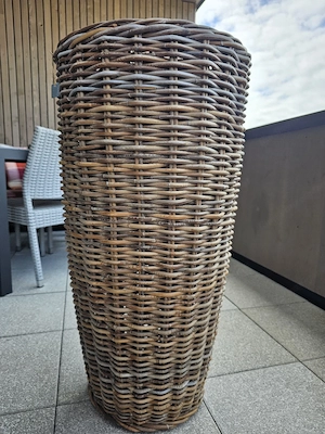 Grosser Rattankorb 90x50x30