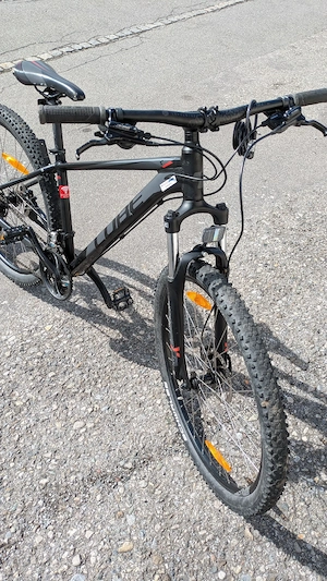 Jugendfahrrad Cube, schwarz Bild 2