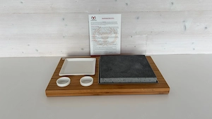  SteakStones  "Heißer Stein" Set   4x Lava Stein Kochset Bild 3