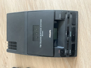 Philips 720 Transcription System komplett + Fußpedal TOP Zustand Bild 2