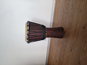 Profi Djembe   Kambala Percussion | Kraftvoller Sound | 55 cm hoch | Top Zustand Bild 3
