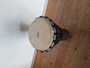 Profi Djembe   Kambala Percussion | Kraftvoller Sound | 55 cm hoch | Top Zustand Bild 2
