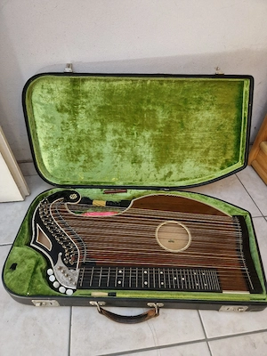 Zither inkl. Koffer & Notenblatt Bild 2