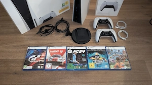 Playstation 5 Wie Neu! 2 Controller und Spiele  Bild 4