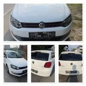 An Bastler,Export ,zum herrichten vw polo 2010 bj 1.4 motor benziner 88 ps nis 06 2026+4 monat tüv. Bild 4