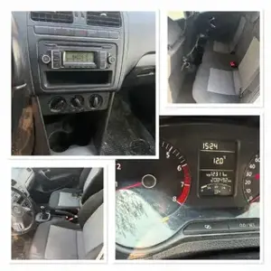 An Bastler,Export ,zum herrichten vw polo 2010 bj 1.4 motor benziner 88 ps nis 06 2026+4 monat tüv. Bild 3