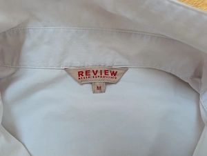 Weiße Body-Bluse von Review   Größe M  Bild 2