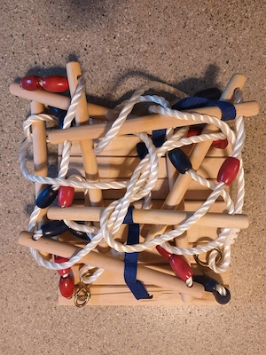 Gitterschaukel Holz - Schaukel   Kinderschaukel Bild 2