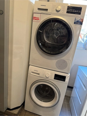 Waschmaschine und Trockner
