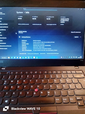 Notebook Lenovo ThinkPad L480 - 250GB SSD - 16GB DDR4 RAM - Windows 11 pro ! Bild 3