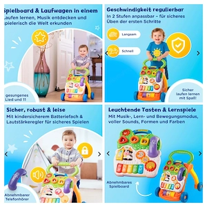 VTech Spiel- und Lauflernwagen  Bild 4