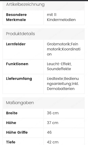 VTech Spiel- und Lauflernwagen  Bild 7