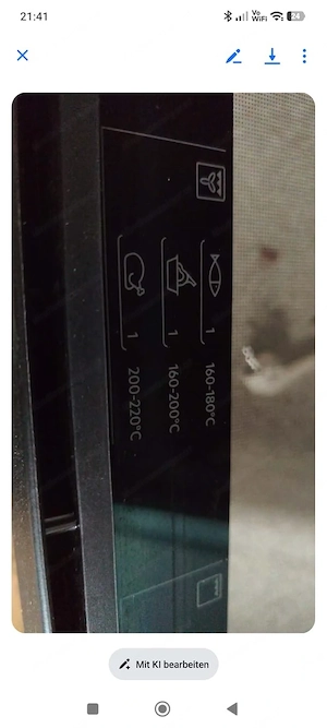 AEG Backrohr und Herdplatte Bild 2