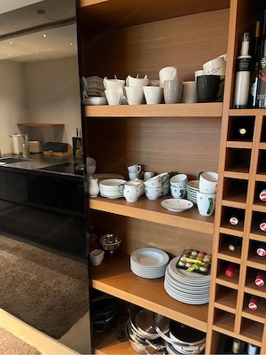 Varenna Küche mit Gaggenau Geräte Bild 2