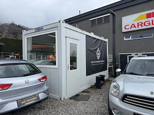 Bürocontainer   Verkaufscontainer - modern, hell & sofort einsatzbereit