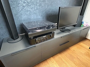 Sideboard, anthrazit matt