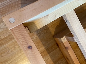 Zirbenbett Doppelbett Bild 6