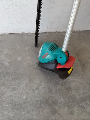 Rasentrimmer Heckenschere Akkusäge  Bild 4