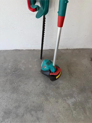 Rasentrimmer Heckenschere Akkusäge  Bild 5