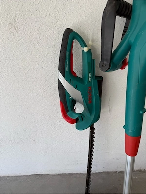 Rasentrimmer Heckenschere Akkusäge 