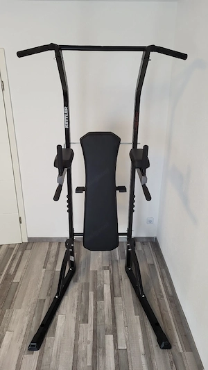 Kettler Krafttrainingsgerät mit Hantel und Gewichten Bild 2