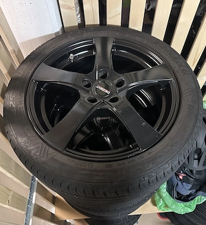 Alufelgen schwarz R17 