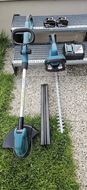 Makita Rasentrimmer und Heckenschere