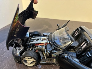 Modellauto 1 18 Dodge Viper Cabrio Bburago Flip-Flop Lackierung - SELTEN Bild 4