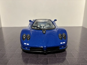 Modellauto 1 18 Motormax Pagani C12 blau in OVP Bild 10