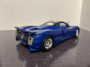Modellauto 1 18 Motormax Pagani C12 blau in OVP Bild 7