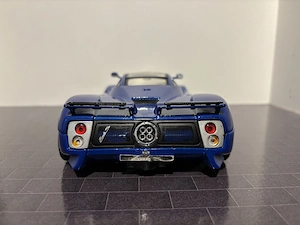 Modellauto 1 18 Motormax Pagani C12 blau in OVP Bild 11