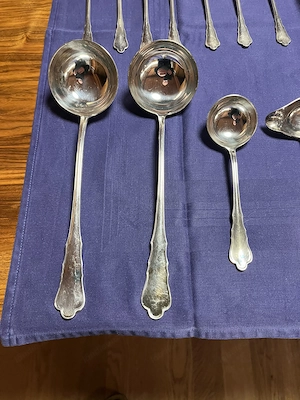 Besteck Teile Berndorf Krupp günstig abzugeben Bild 4