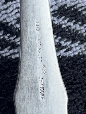 Besteck Teile Berndorf Krupp günstig abzugeben Bild 8