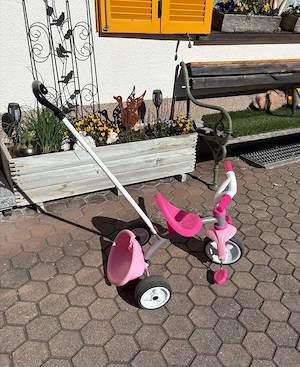 Dreirad mit Schubstange Bild 2