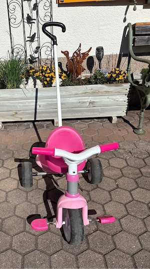 Dreirad mit Schubstange Bild 3