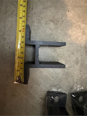 Markisen Wandhalter   Halterungen   6 Stück   NEU   massiv Stahl