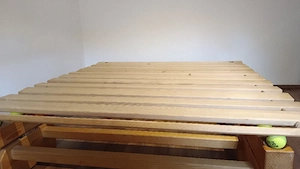 Zirbenbett metallfrei Vollholz