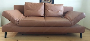 Ledercouch  Bild 2