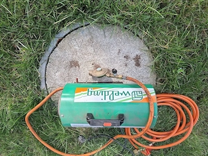 Warmlufterzeuger welding